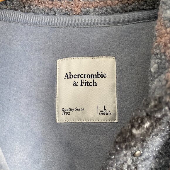 Abercrombie & Fitch Plaid Sherpa Jacket - Picture 5 of 5